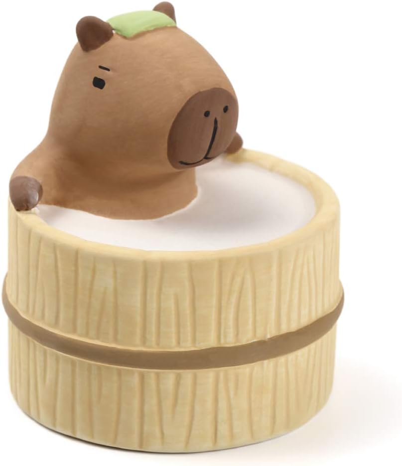 Bathing Capybara Ceramic Passive Diffuser