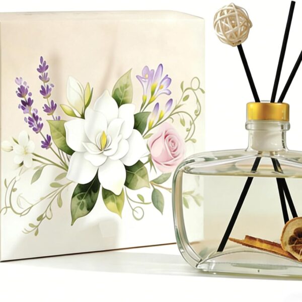 Lemon Scented Reed Diffuser Set, 100 ml