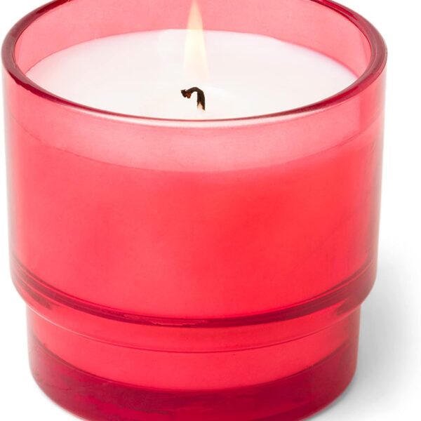 Rosewood Vanilla Scented Candle, 7 oz Red