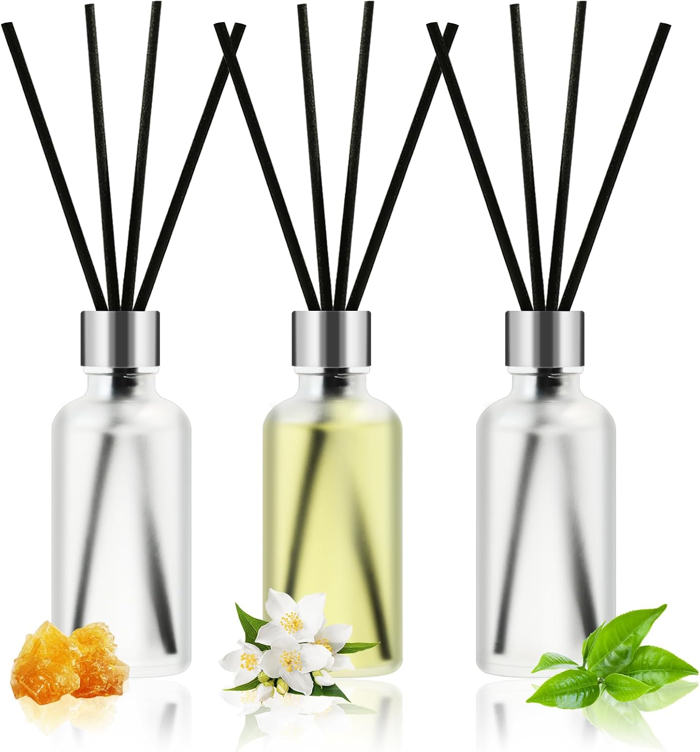 Three-Pack Reed Diffusers, 50 ml with Reeds