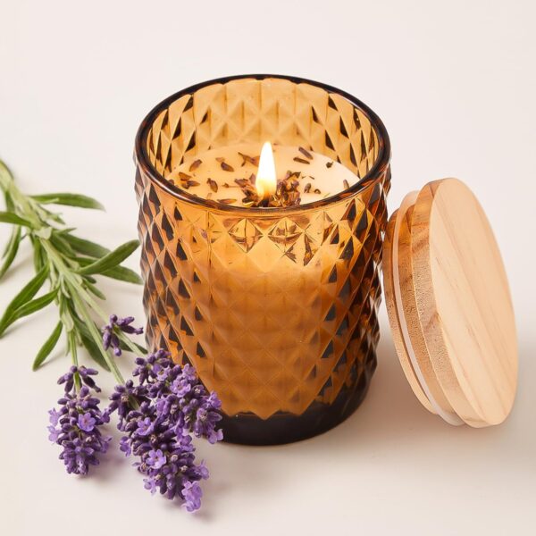 Lavender Soy Candle in Jar, 4.2 oz