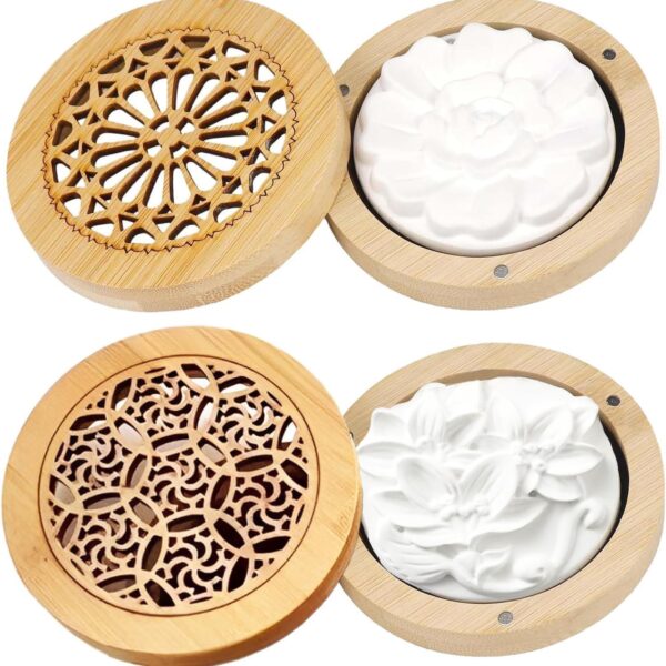 Four-Piece Passive Aroma Stone Diffuser Set
