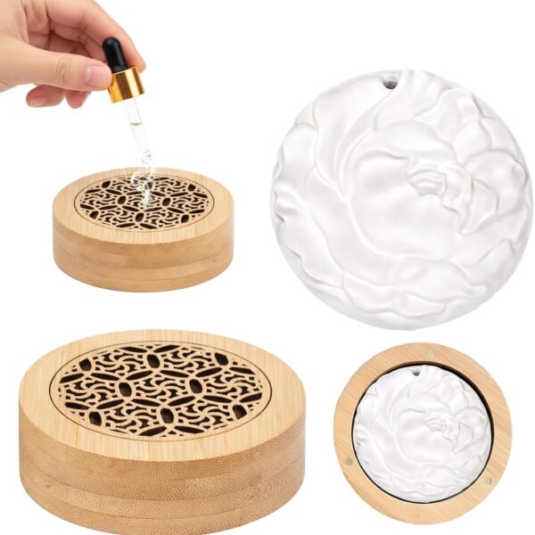 Two-Piece Stone Passive Diffuser Set