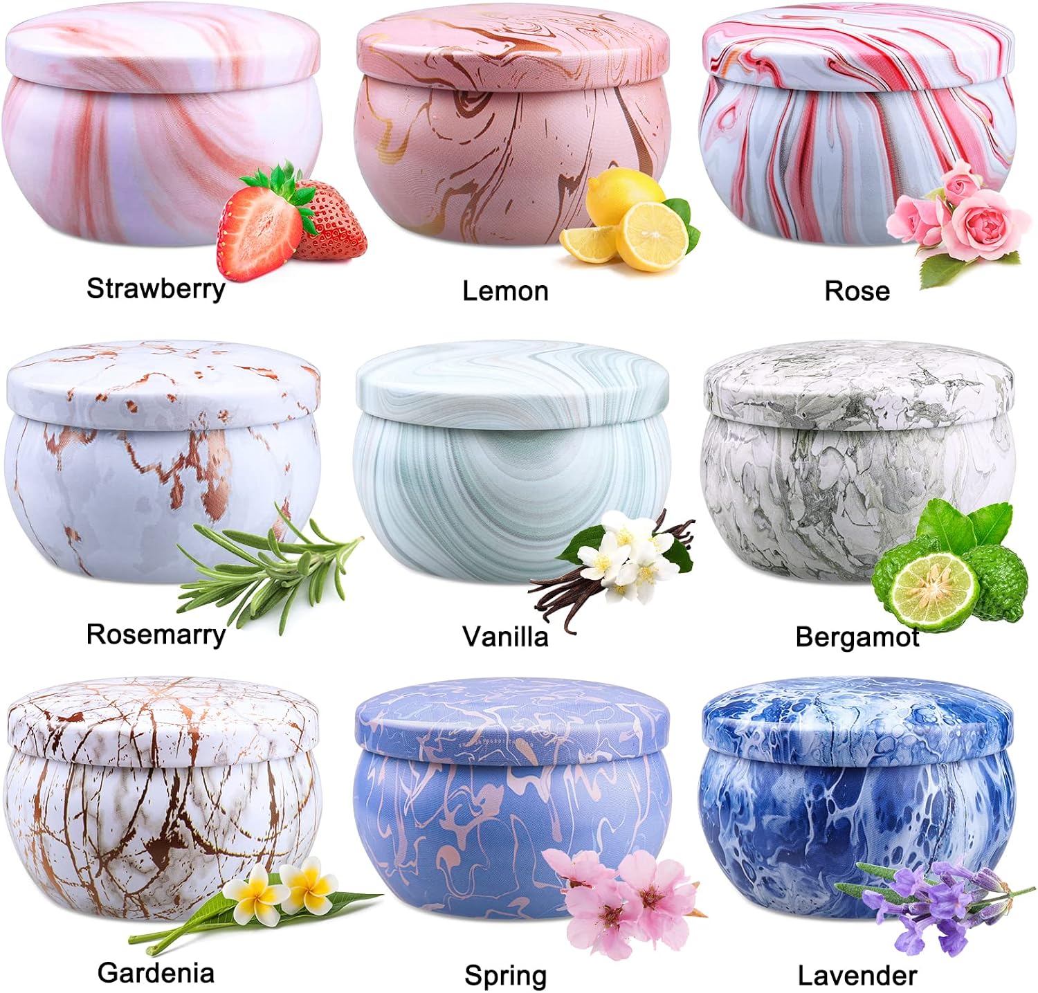 Small Soy Scented Candle Gift Set, 2.5 oz - Image 2